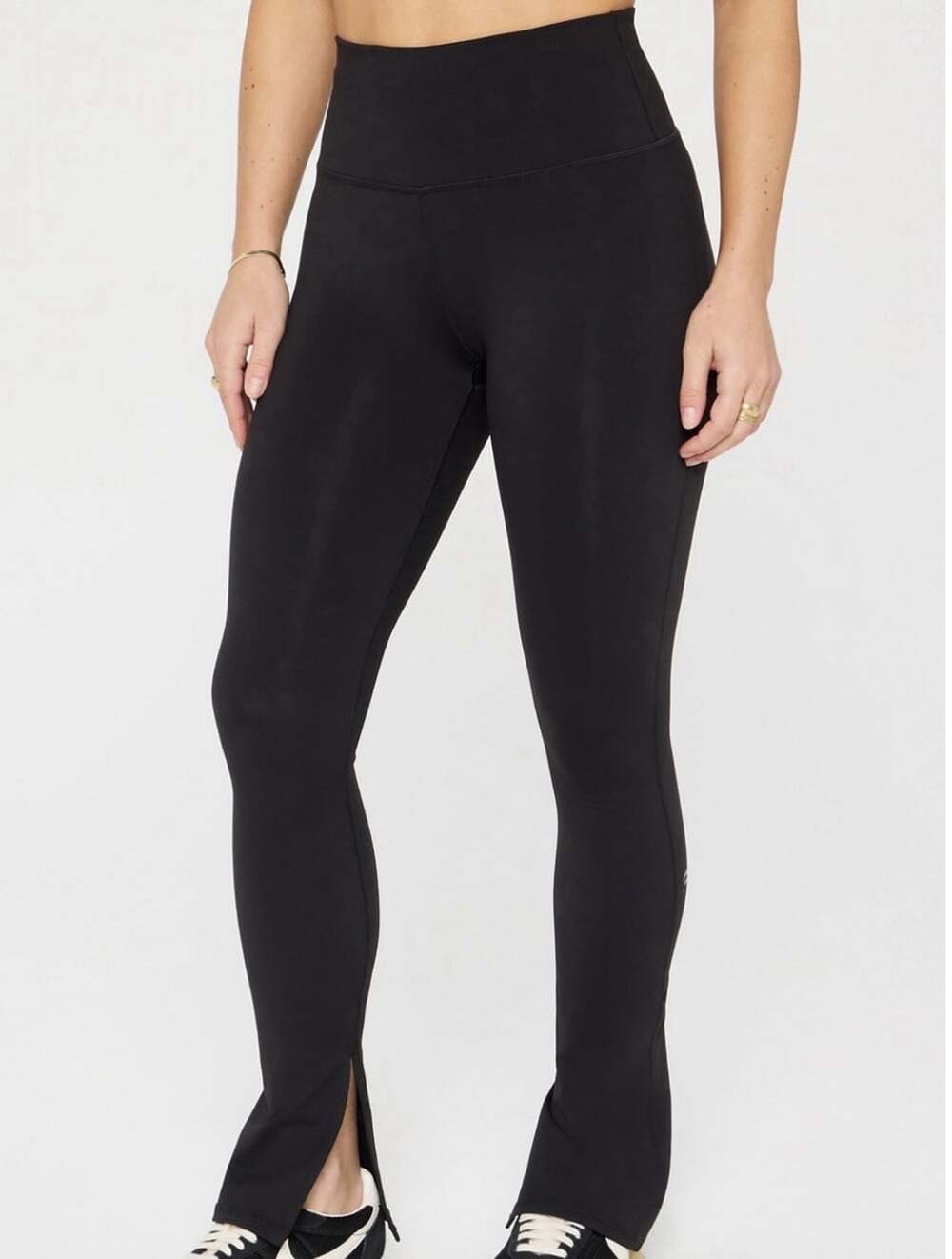 FABLETICS Define Split Hem Pant, Black - Size M